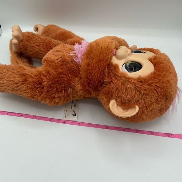 2017 FurReal Friends Monkey Check Up Zandi Plush Toy Stuffed Animal Talk/Sounds - Picture 8 of 8